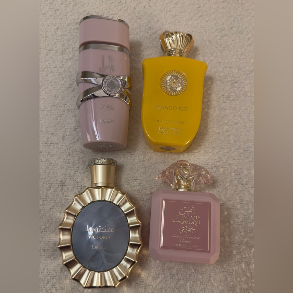 Assorted Lattafa Arabic Perfumes for Women